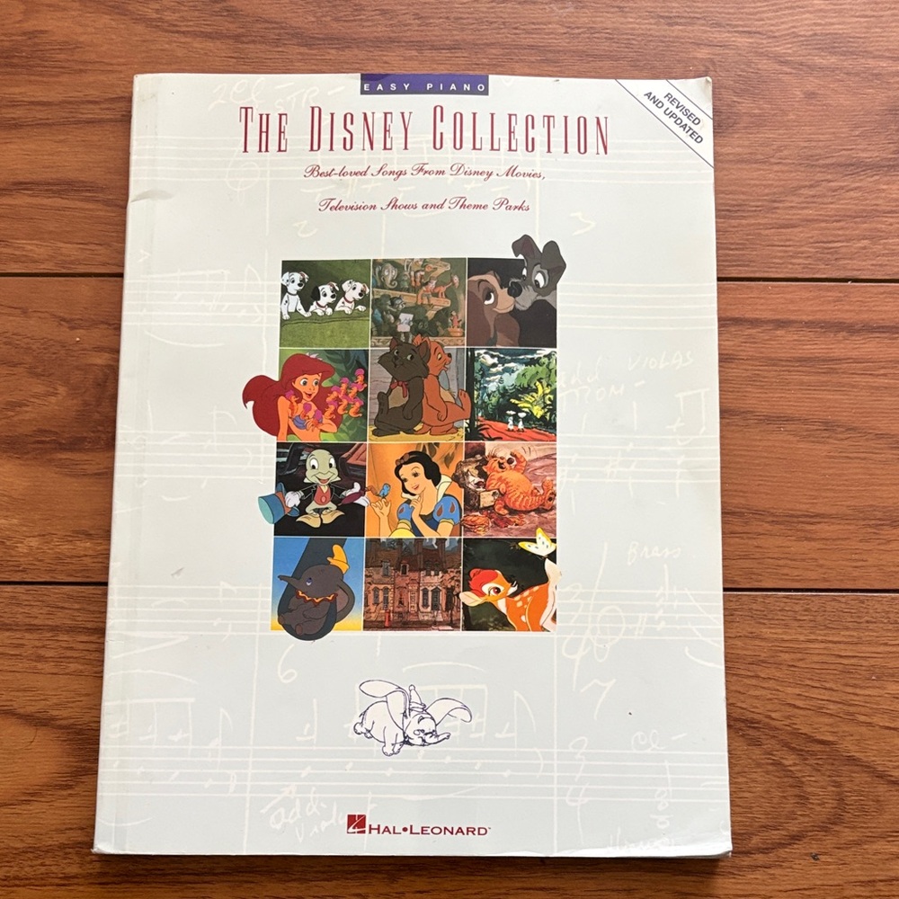 Disney Collection Easy Piano Songbook - Multicolor